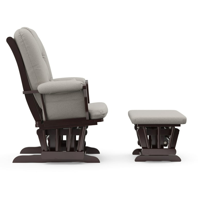Storkcraft Tuscany Infant Nursery Glider Ottoman Espresso with