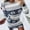 White, variant on BLTIBY Christmas Sweatshirt Dress for Women 2024 Xmas Print Autumn Winter Round Neck Casual Soft Long Sleeve Fashion Pullover Dresses Outfit Trendy Black S