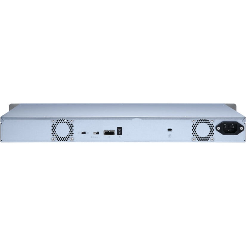 QNAP TL-R400S Drive Enclosure SATA/600 - Mini-SAS Host Interface - 1U Rack-mountable - 4 x HDD Supported - 4 x SSD Supported - 4 x Total Bay - 4 x 2.5"/3.5" Bay