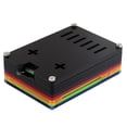 thumbnail image 4 of For 5 Enclosure Case Transparent Rainbow Protective Case GPIO PCIe, 4 of 5