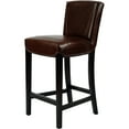 thumbnail image 3 of Safavieh Ken 43" Bicast Leather Barstool, 3 of 3