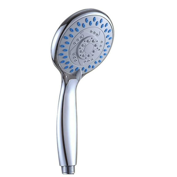 Handset Shower Head Large Mode Multiple Round Shower 20cm Handset Heads Head High Pressure Silver Standard Shower