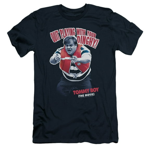 Tommy Boy Dinghy Adult 30/1 T-Shirt Navy