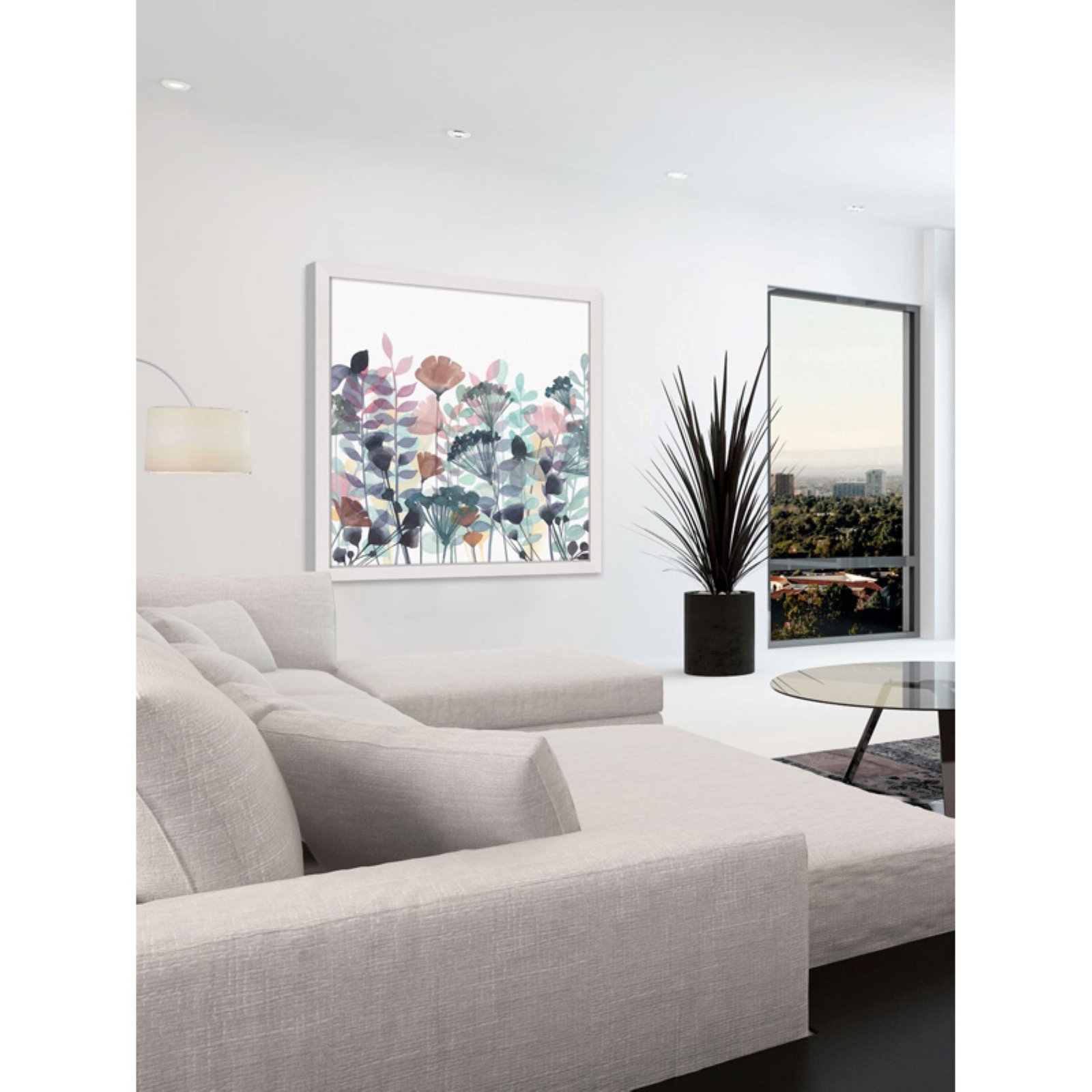 Marmont Hill "Winsome Flora II" Framed Painting Print