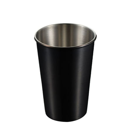 

JANGSLNG Stainless Steel 230/350/500ml Beer Cup Easy to Clean Comfortable Grip Drinking Home Accessory