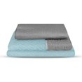 thumbnail image 1 of Edredon Ligero Coverlet King Size Aqua y Gris Onstore, 1 of 9