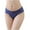 Blue, variant on Bigersell Cheeky Panties Clearance Womens Boyshorts Underwear High Cut Panty Style P-1474 Cotton Plus Size Panties Thongs Ladies High Waist Briefs Mid Waist Women's Briefs Beige M