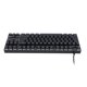 thumbnail image 3 of Teclado mecánico con capacidad de respuesta Uso cómodo 50 millones de clics Interfaz USB duradera Teclado RGB de 87 teclas para computadora Interruptor azul negro, 3 of 10