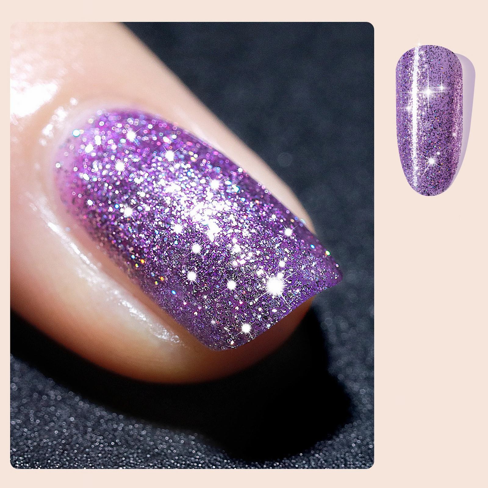 ERTUTUYI Explosion Flash Nail Polish Baking Water Based Peelable Tear