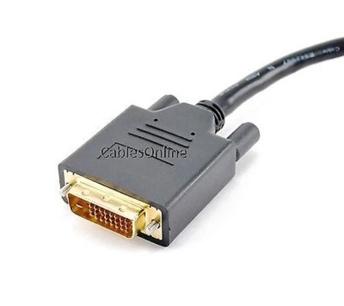 BUTTERFLY- 3Ft Displayport Male To Dvi-D Male 28Awg Adapter Cable, Cablesonline Dp-5003