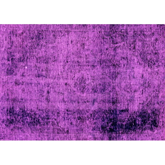 Ahgly Company Indoor Rectangle Abstract Pink Modern Area Rugs, 5' x 7'