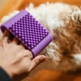 thumbnail image 5 of MiMu Silicone Pet Brush - Routine Deep Cleaning and Massaging Deshedding Brush, 5 of 7