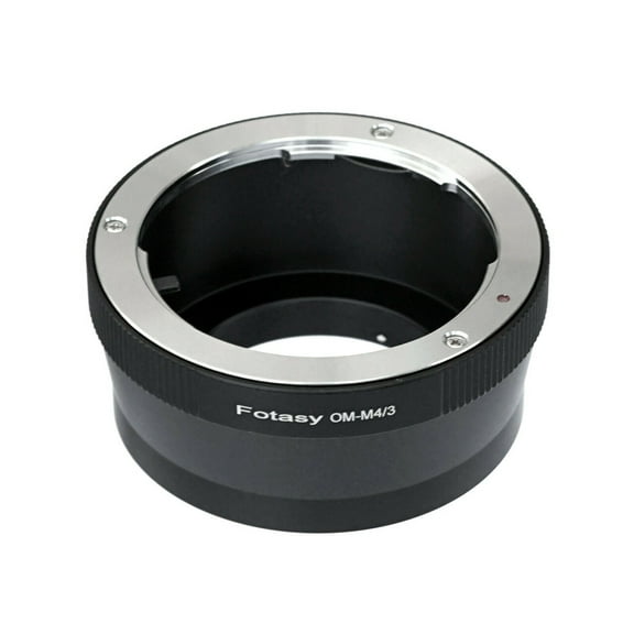 Fotasy Olympus OM lens to Micro 4/3 Adapter, fits Olympus OM-D E-M1 E-M5 E-M10 I II III IV E-M1X I II III E-PM2 E-PM1/Panasonic G7 G9 GF7 GF8 GH4 GH5 GM5 GX7 GX8 GX9 GX80 GX85 GX850 G90 G91 G95 G100