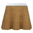 thumbnail image 6 of Safavieh Hylda Modern Metal and Rattan Fitrit End Table, Natural, 6 of 9