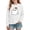 White Halloween Tops, variant on JOANKDMI Halloween Tops for Girl 10-11 Cute Ghost Graphic Long Sleeve T-Shirts Classic Crewneck Casual Loose Fit Pullover Shirts for Autumn Festival Party School Activewear
