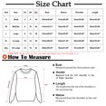 thumbnail image 3 of AherBiu Crewneck Sweatshirts for Women Ruffle Patchwork Long Sleeve Casual Loose Pullover Tops, 3 of 6