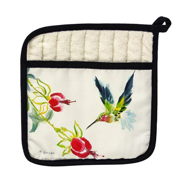 Betsy Drake PT330 Betsys Hummingbird Pot Holder