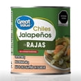 thumbnail image 1 of Chiles jalapeños Great Value en rajas 800 g, 1 of 5