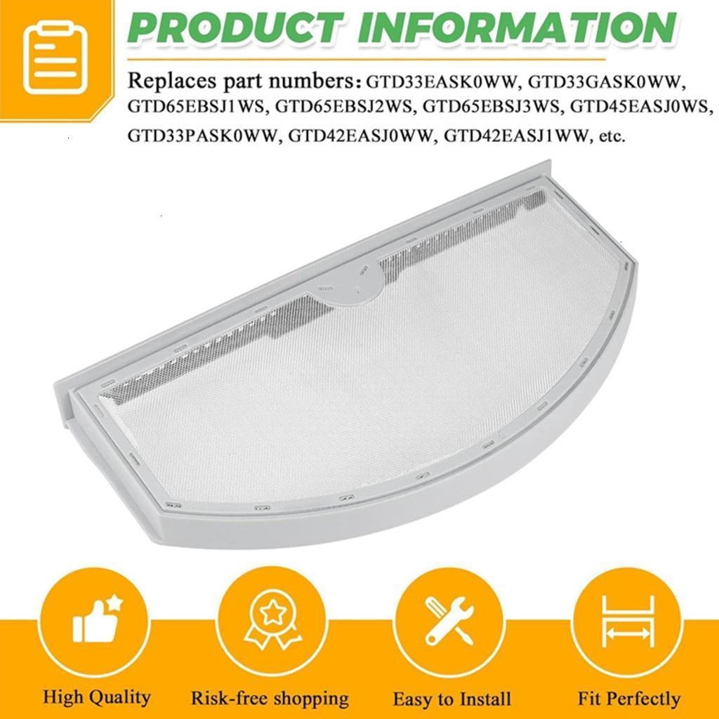 WE03X23881 Dryer Vent Filter for GTD65EBSJ2WS GTD65GBSJ2WS GTD65EBSJ2WS GTD65GBSJ2WS GTD45EASJ2WS GTD65EBSJ2WS