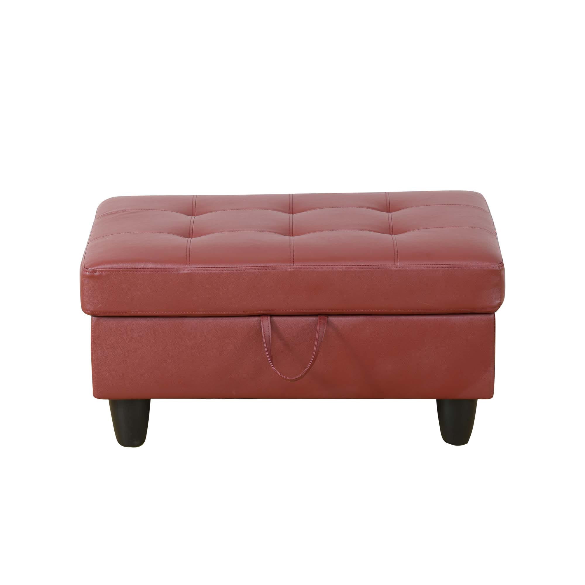 MAYEERTY Sofa Ottoman Footrest with Storage, Multi-Variant Foot Stool for Home, Bedroom, Living Room