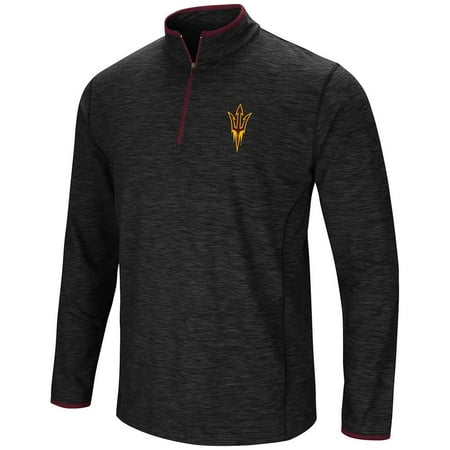 Arizona State Sun Devils Grilling - Mens Arizona State Sun Devils Quarter Zip Wind Shirt - S