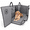 Gray-Standard, variant on Gray Standard XL Dog Hammock For Full-Size Crew Cab Fold-Up Seat