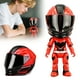 thumbnail image 1 of Figura de acción de motocicleta Juguetes para niños Modelo de motocicleta de escritorio con articulaciones móviles Versión Q Figuras coleccionables para niños y adultos, 1 of 8