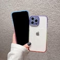 thumbnail image 5 of Compatible with iPhone 13 Pro Max Gradient Case Colorful Bling Clear Glitter Sparkle Camera Protection Soft TPU Glossy Luxury Shockproof Protective Cover for Girls and Women, 5 of 9