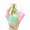 Green, variant on Funny Talking Vegetable Keychain 's Toy With Sliding Perfect For Gifts And Play