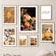 thumbnail image 2 of Cuadro sobre lienzo para pared, diseño de hojas de árbol, calabaza, conejo, pueblo, otoño, carteles nórdicos e impresiones, imágenes para sala de estar, decoración del hogar, 2 of 5