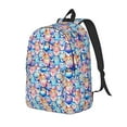 thumbnail image 1 of Balery Cartoon colorful cute cat Mochila Clásica Impresa Básica para Viaje, Mochila Escolar Resistente al Agua, Mochila de Lona con Correas Ajustables-Medium, 1 of 5