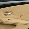 thumbnail image 4 of Car Right Rear Door Inner Armrest Cover Assembly Armrest Bracket 51426984606 for 5 Seies E60 E61 2006-2010, 4 of 5