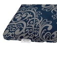 thumbnail image 5 of Vargottam Printed OutdoorBenchCushionLounger Water Resistant LoungerBenchSeat Garden Furniture Patio Front Porch Decor and Outdoor Seating-Navy Blue, 5 of 8