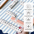 thumbnail image 5 of Mahjong Mat 31.5" x 31.5" Red Lobster Nautical Game Board Blue Striped Non-Slip Noise Reduction Mahjong Tiles Table Cover for Dominoes Poker Card Board and Tile Games, 5 of 6