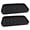 Black, variant on HannLk Foldable Silicone Dish Drying Rack Space Efficient Utensils Drainer