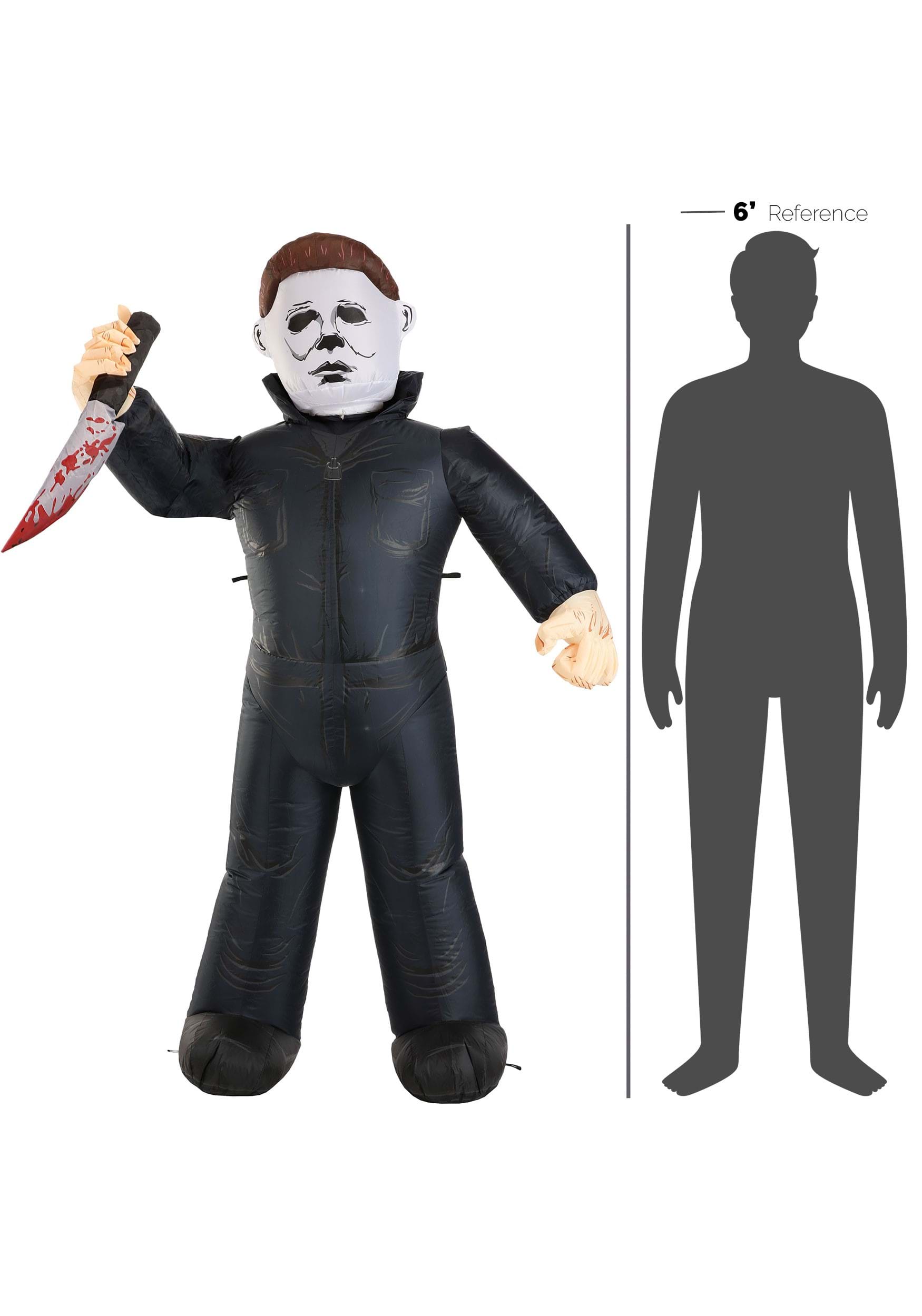 6FT Animatronic Michael Myers Inflatable Decoration
