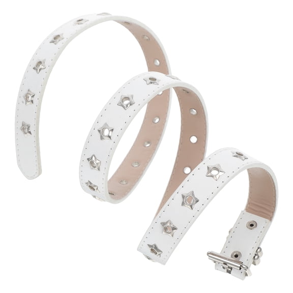 Minkissy Women's Punk Style Waist Belt with Star Pattern, PU , Ideal for Parties, Casual Outfits and Everyday Wear