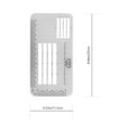 thumbnail image 2 of Phenofice 4 Pcs Modèle de Couture pour Rangées Multi Usagers Invitations de Mariage, 2 of 8