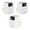 White, variant on DEWENWILS Outlet Wall Adapter with “on”/“off” Switch, 3 Prong Electrical Plug Switch, 15A,280J Surge Protector, White, 3Pack