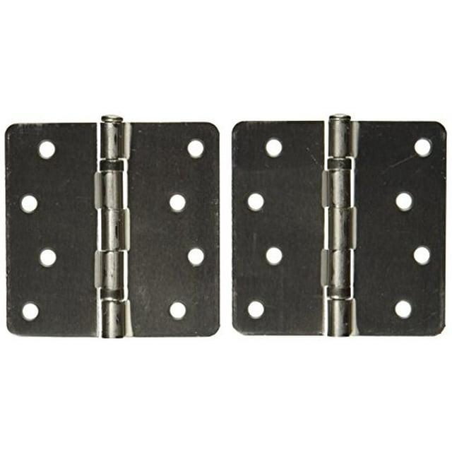 Deltana S44R4BB15 Ball Bearings Steel 4-Inch x 4-Inch x 1/4-Inch Radius Hinge