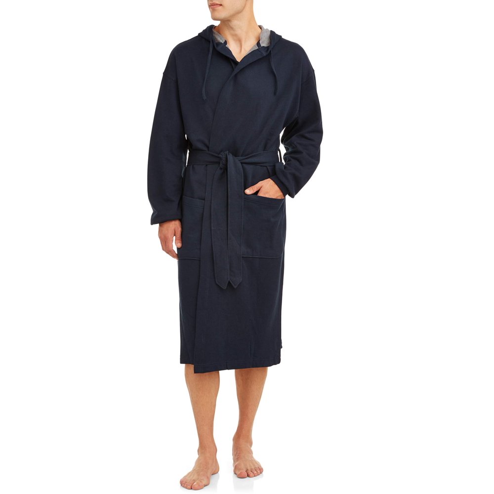 Hanes Hanes Men's 1901 Athletic Fleece Hooded Robe