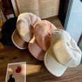 thumbnail image 4 of Gorra Octagonal Sólida PU Casual Boina De Invierno Mujer Pintor Elegante Tour Pico, 4 of 4
