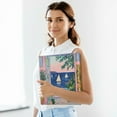 thumbnail image 6 of FORMRS 3 Ring Binder with Pockets 1.5" D-Rings Clip Board 200 Sheets Capacity, Colorful Seaside, 6 of 8