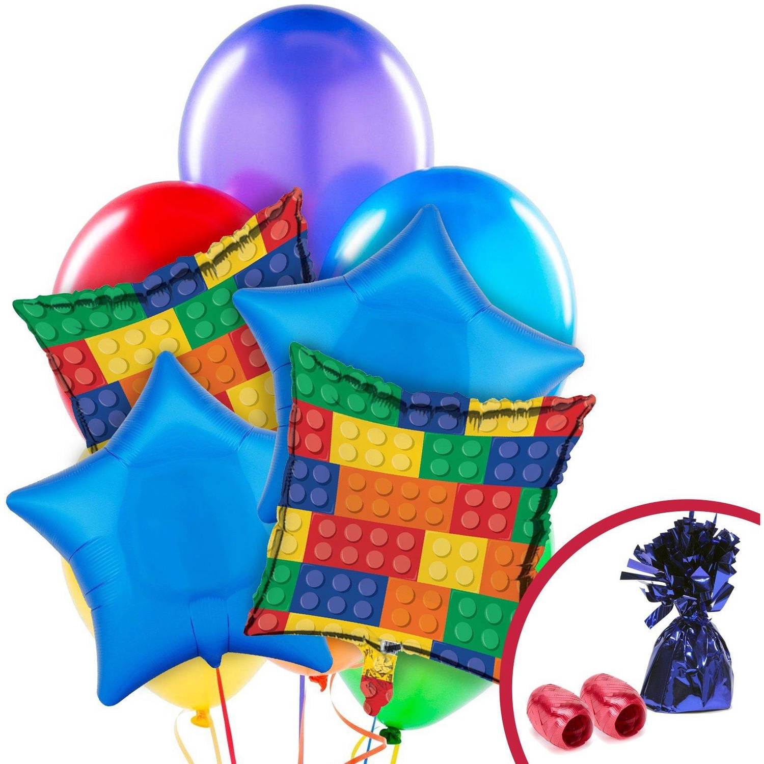 Building Block Balloon Bouquet