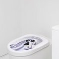 thumbnail image 2 of 1 Sheet Halloween Sticker Toilet Poster 3d Halloween Sticker Halloween Decor, 2 of 4