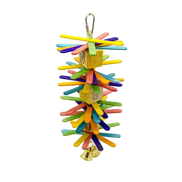 HLONK Parrot Toy Bird Toys Hanging Toy Parrot Nest Suitable For Medium And Small Parrots And Birds