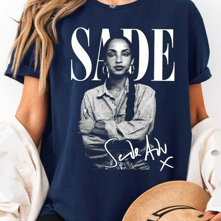 Sade Adu Shirt, Sade Adu World Tour Tshirt,Music Tour Rap Hip Hop