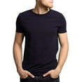 thumbnail image 6 of American Casual T Shirts for Men 5 Pack, 100% Cotton Crew Neck Tag Free Mens Shirt, 6 of 6