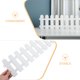 thumbnail image 3 of unbranded 6Pcs Detachable White Plastic Garden Fence Panels for Outdoor Tortoise and Reptile Enclosures, 3 of 8