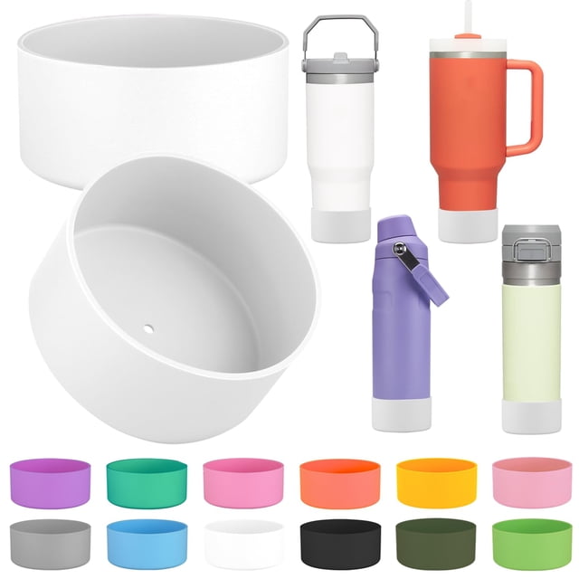 Funda de silicona para botella de agua Stanley de 710 ml (2 unidades)